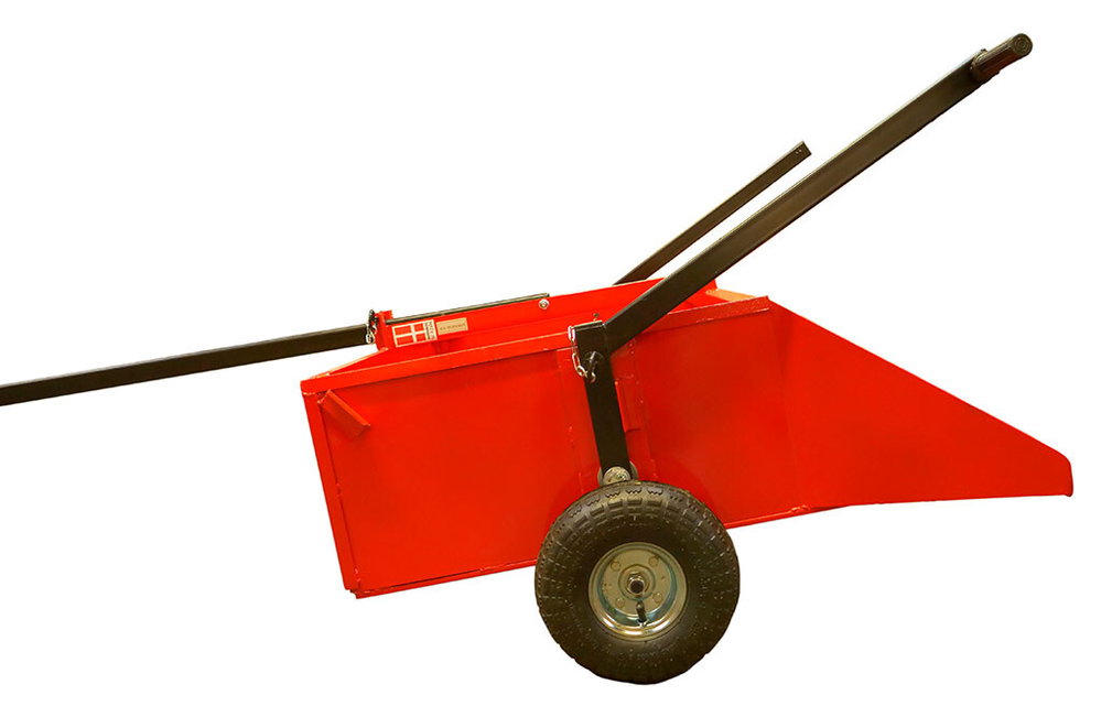 Pferdeäpfelsammler für Quad & Rasentraktor 130 cm