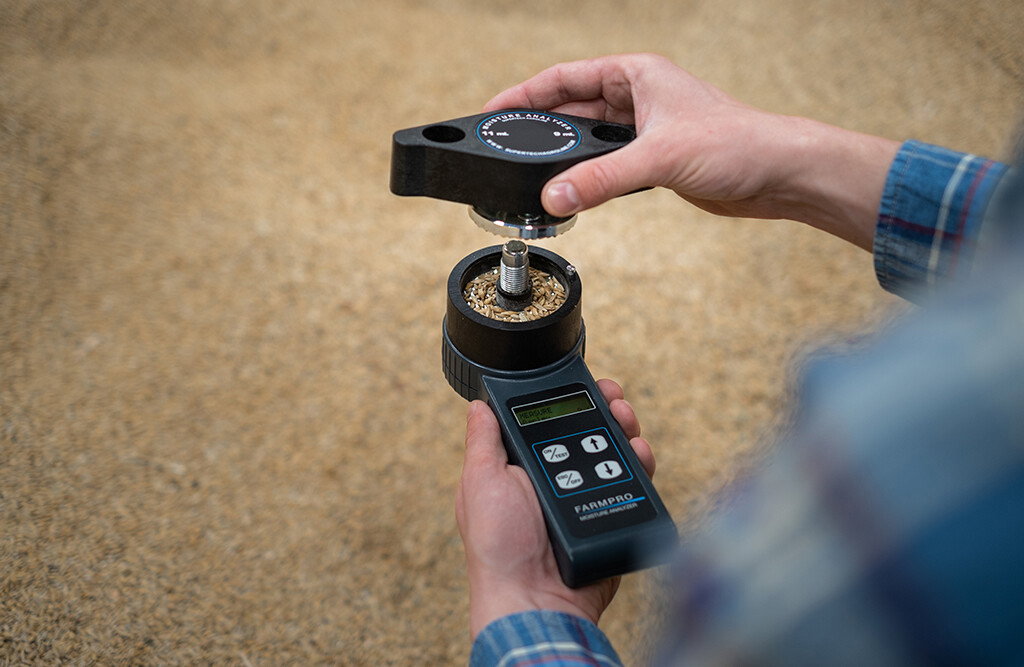 Getreide Feuchtigkeitsmessgerät FARMPRO mit Mahlwerk