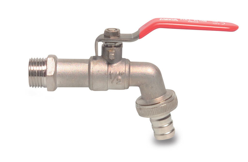 Kugelhahn mit Schlauchstutzen