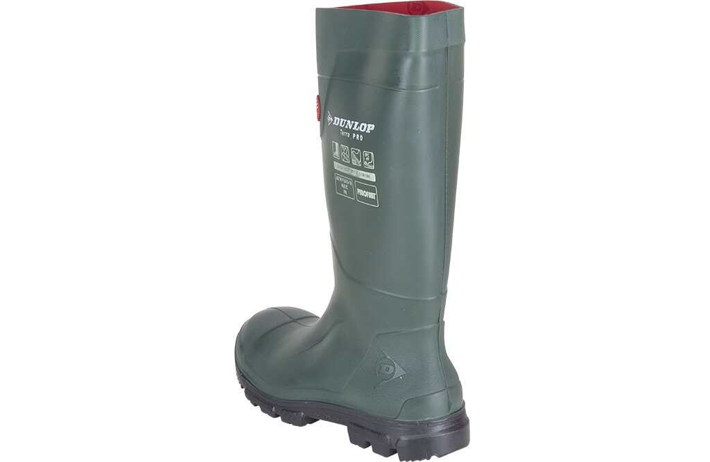 Dunlop PU Sicherheitsgummistiefel, Terra Pro, 44