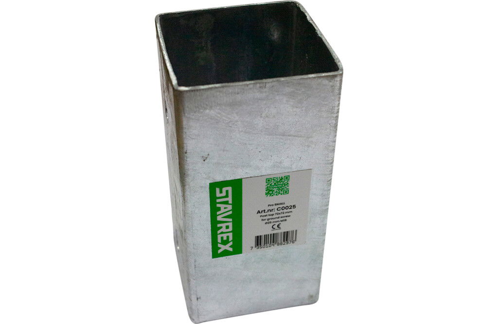 Stavrex Pfostenfuß, 72x72 mm
