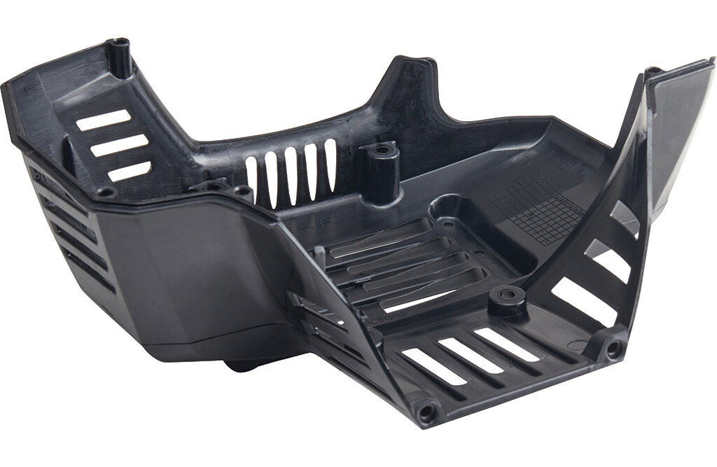 Abdeckung unter Motor