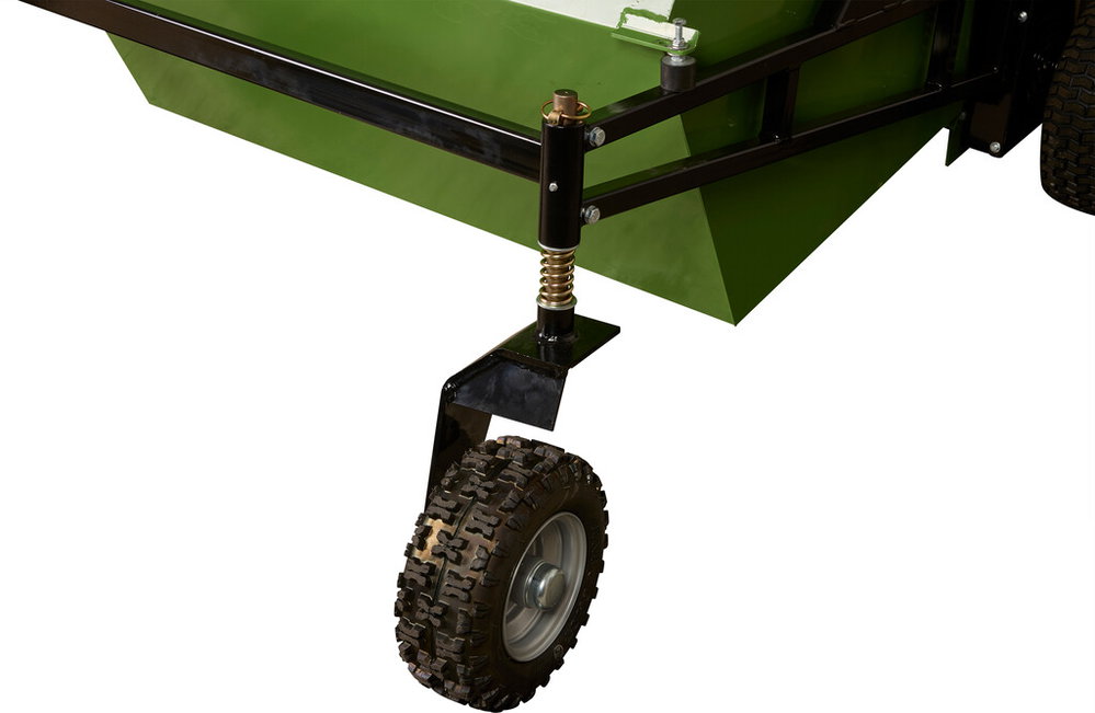 Rasenkehrmaschine & Pferdeäpfelsammler, 120 cm | Agriquad