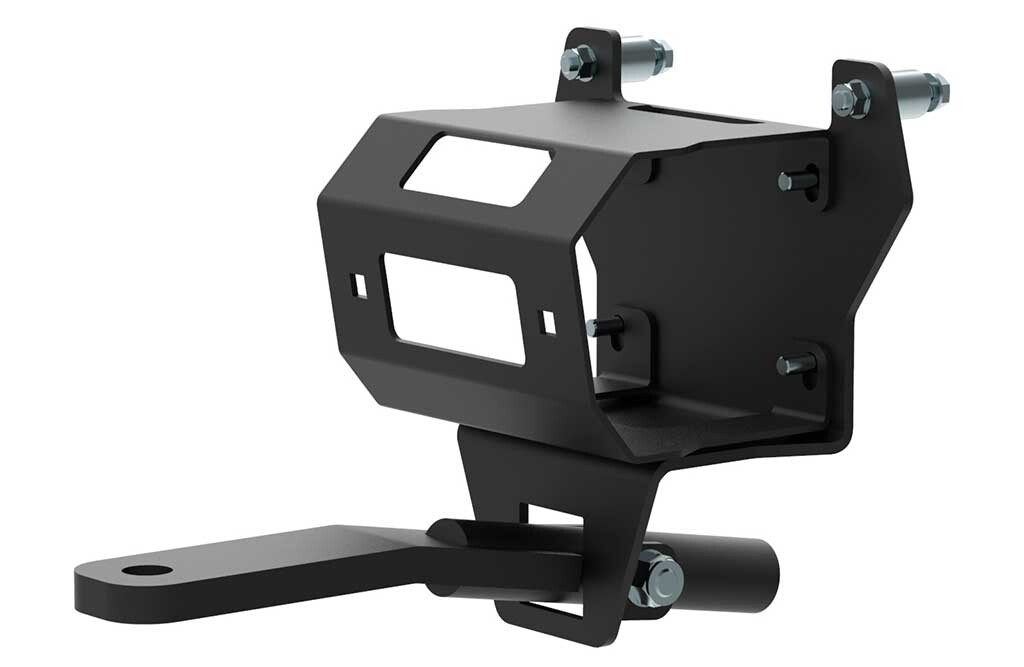 Elektrische Windenhalterung für Polaris Sportsman und Scrambler 550/850/1000