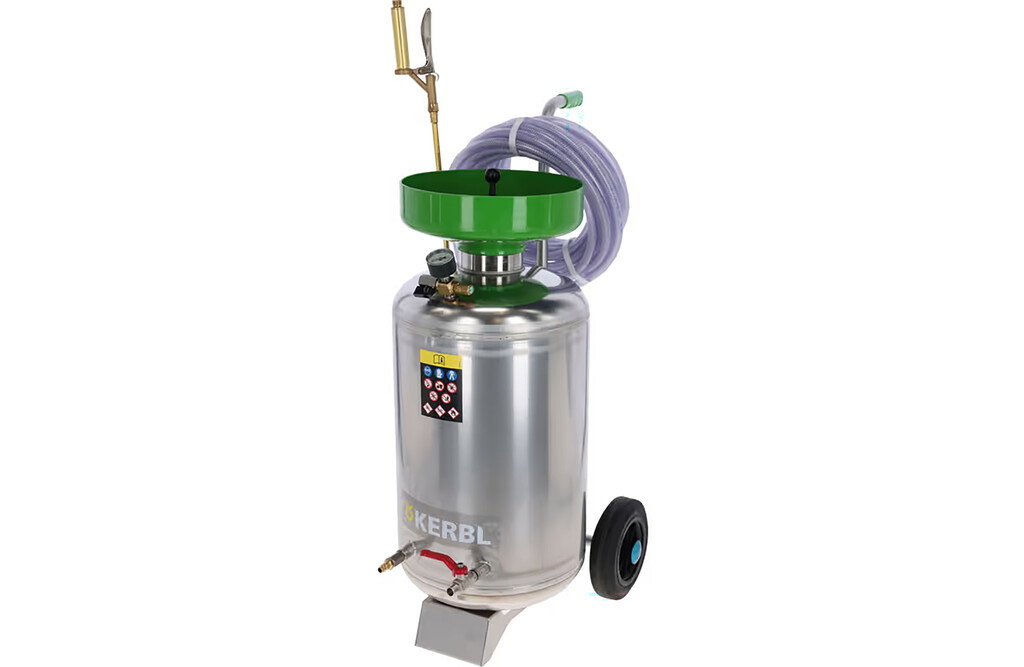 Kerbl Kalkspritze Allroundspritze aus Edelstahl, 39,5 l