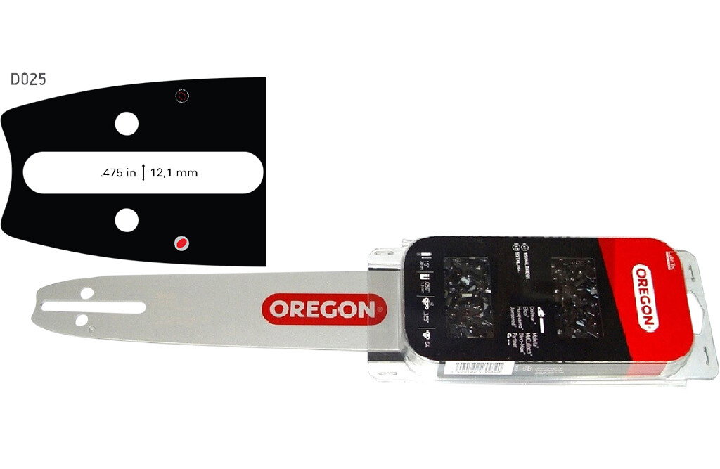 Oregon Schwert und Kette, 18"