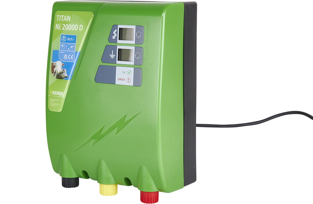 Kerbl Titan Ni 20000 D Weidezaungerät, 230V, 20/14,5 J