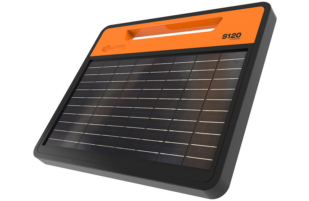 Gallagher Weidezaungerät mit Solarzelle S120Li