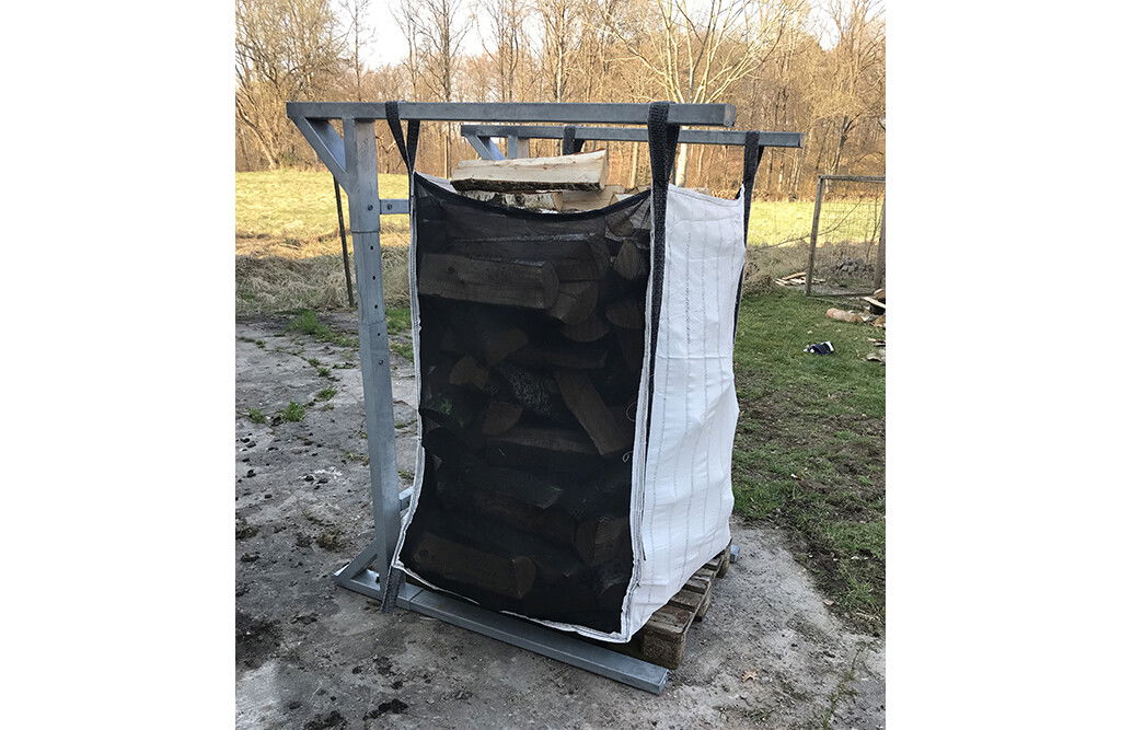 Big Bag Holz 1000kg, Woodbag für Brennholz