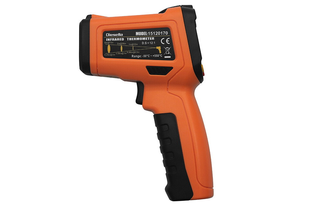 Infrarot-Thermometer, HI/LOW