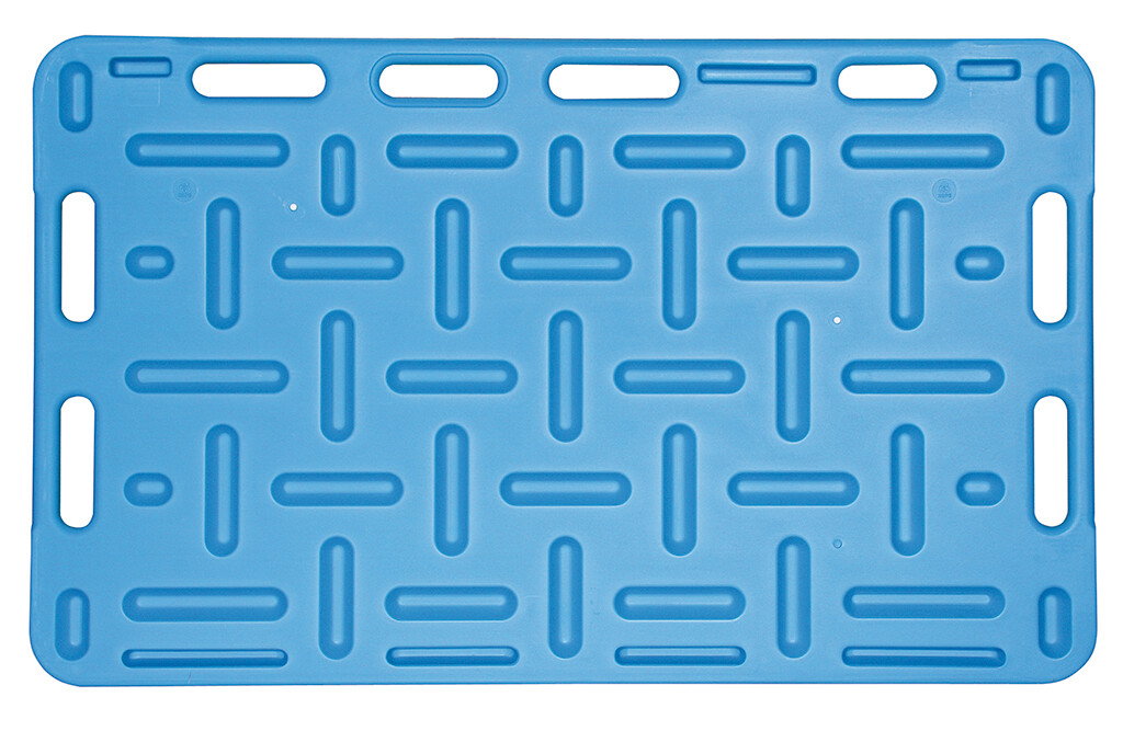 Treibbrett, 126 x 76 cm, blau