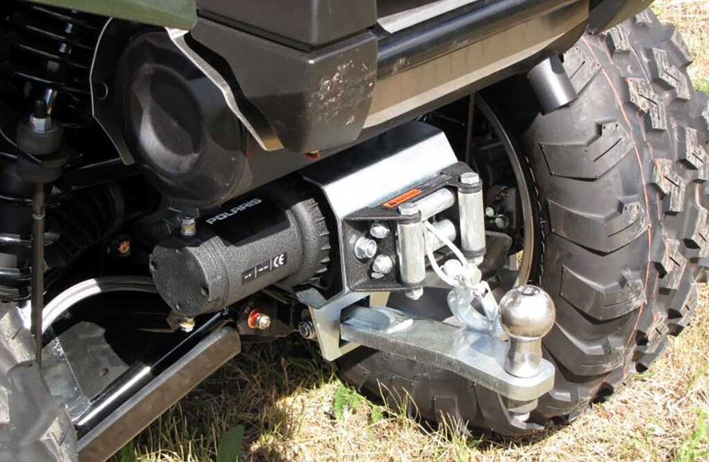Elektrische Windenhalterung für Polaris Sportsman und Scrambler 550/850/1000
