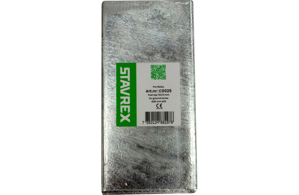 Stavrex Pfostenfuß, 72x72 mm