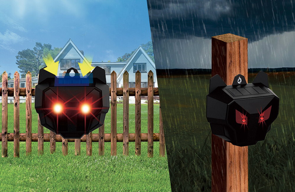 LED Wildtierschreck Solar