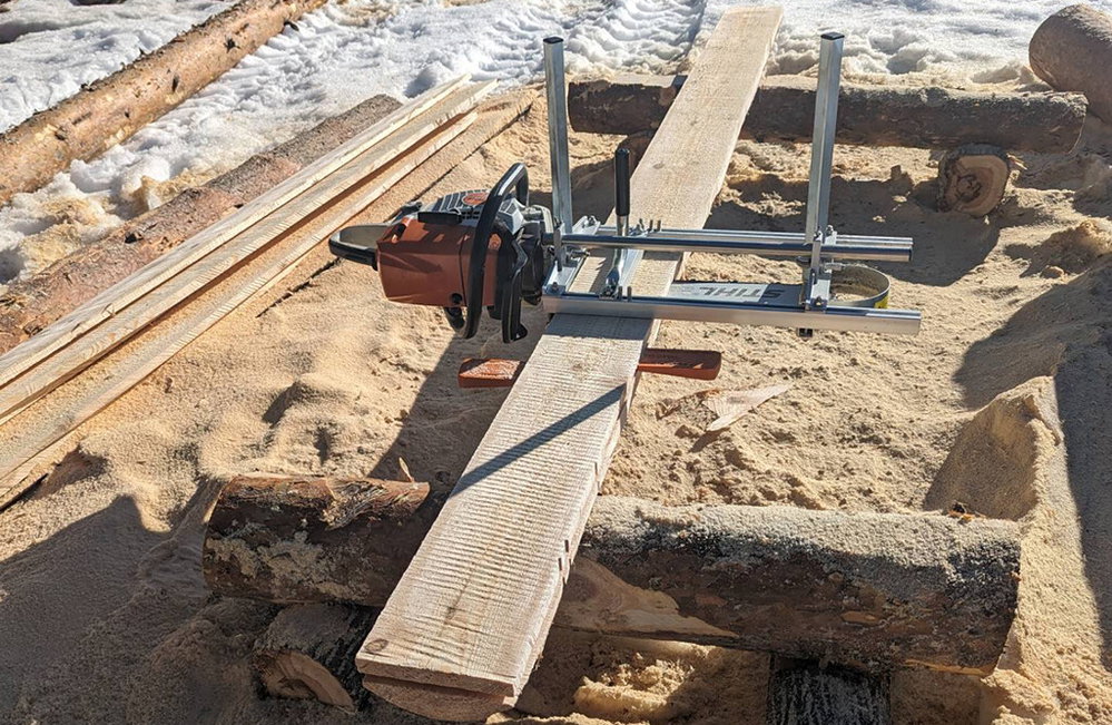 Kettensägen-Sägewerk für Stämme bis 50 cm | CORE