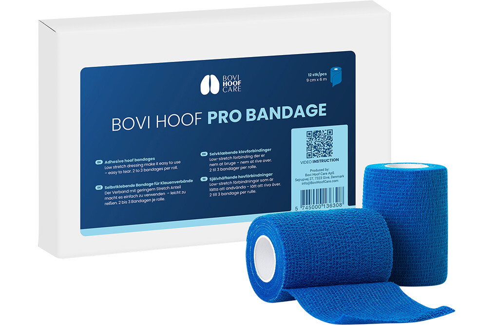 Bovi Hufbandage, 12 Rollen. 6 Meter - blau