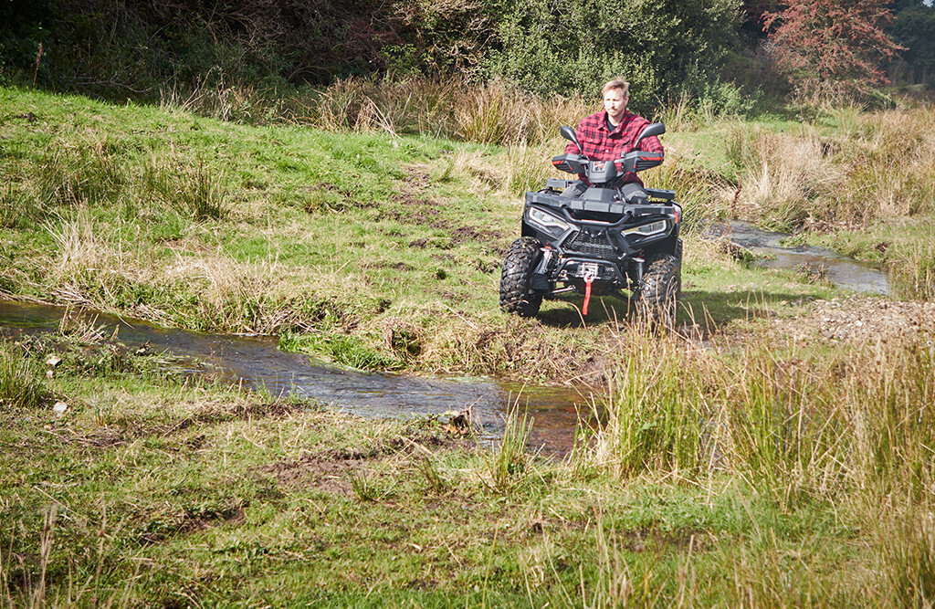 Linhai Promax Quad 500-2D EFI 4x4, T3b Straßenzulassung