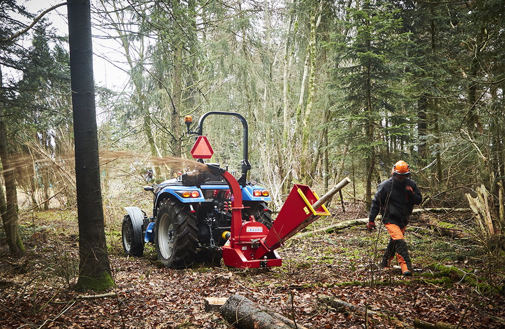 Holzhäcksler Zapfwelle RT-630, Häcksler für Traktor | REMET