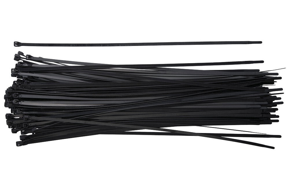 Kabelbinder, schwarz - 2,5x100 mm