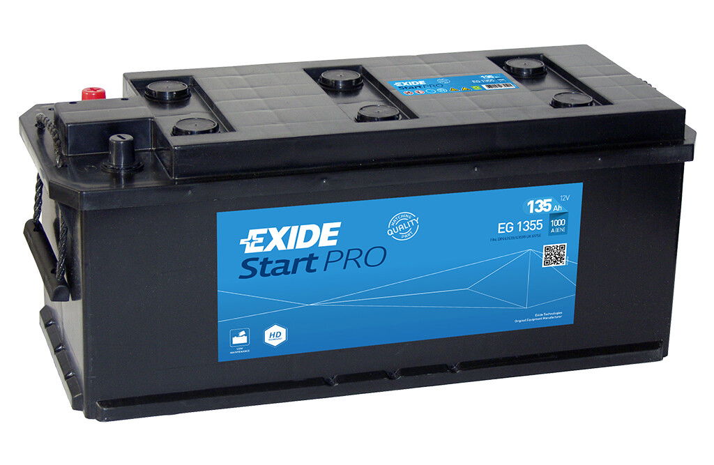 Exide Start PRO Traktorbatterie EG 1355, 12V 135Ah