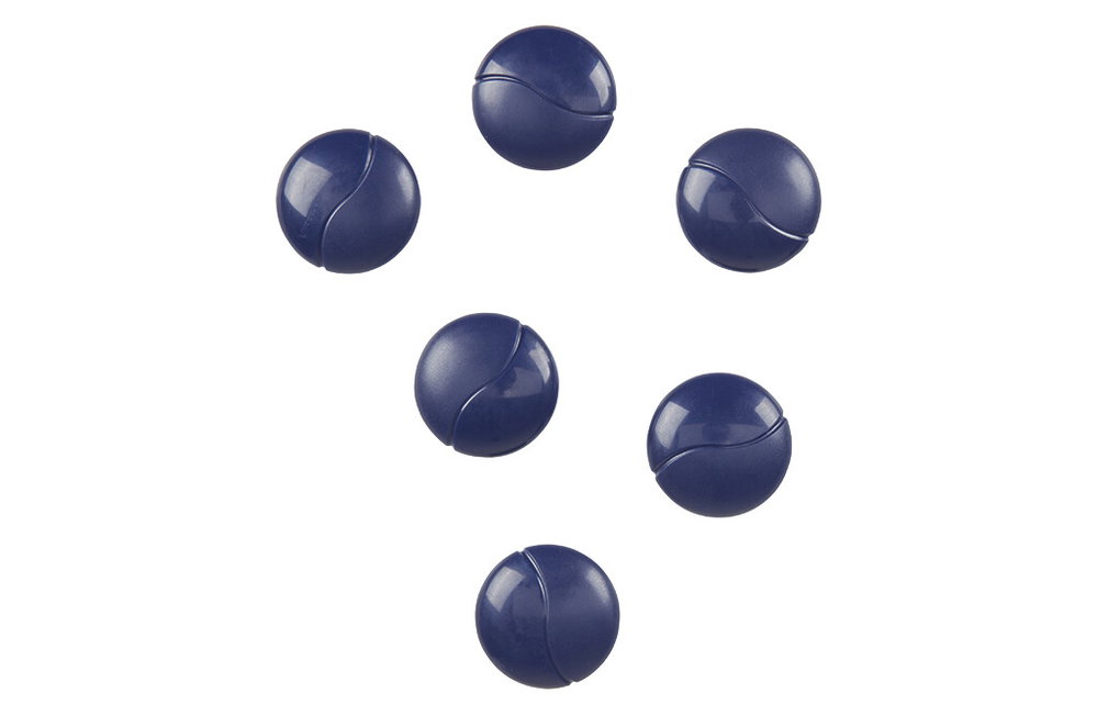 Magneten, blau 