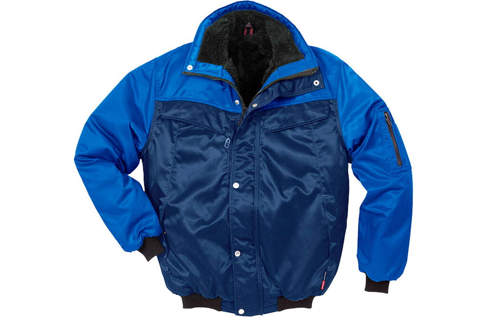 Kansas Pilotenjacke, Modell Icon, blau, S