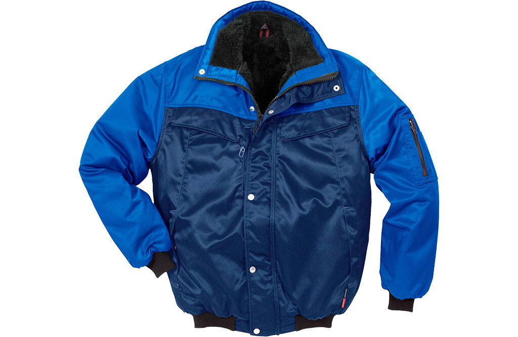Kansas Pilotenjacke, Modell Icon, blau, S