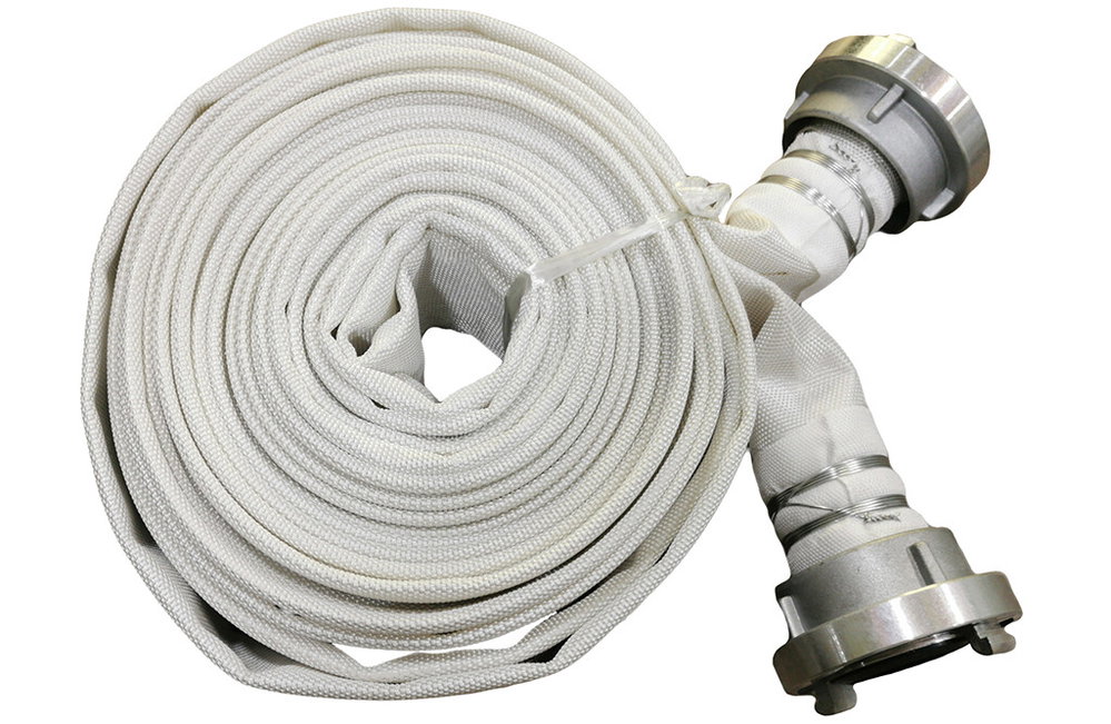 Feuerwehrschlauch mit Storz-Kupplungen, 3"