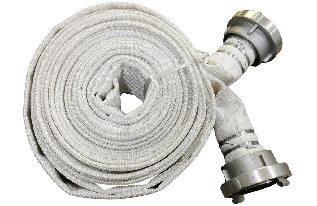 Feuerwehrschlauch mit Storz-Kupplungen, 3"