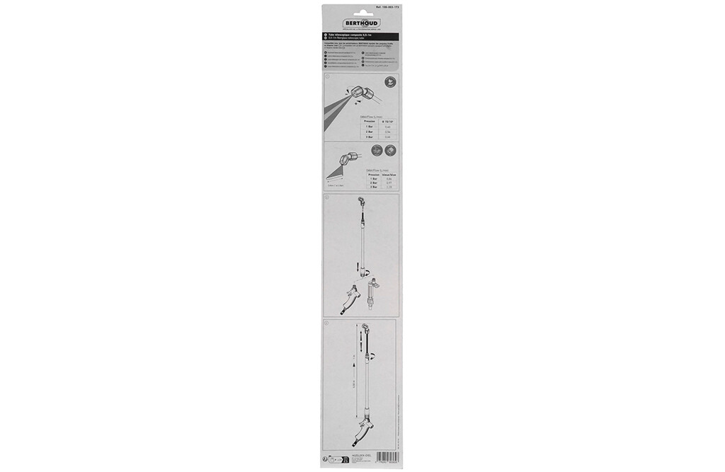 Berthoud-Teleskoplanze, 50 bis 100 cm