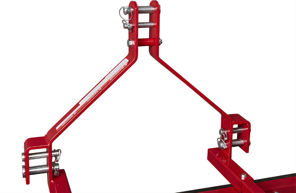 Rechen für Traktor 232cm, Hofegge, Traktorrechen mit 3-Punkt Aufnahme