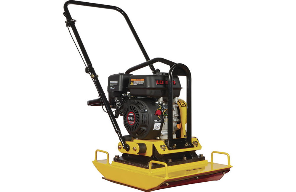Rüttelplatte Benzin 87kg, 20kN 5,4PS, Verdichter CNP20