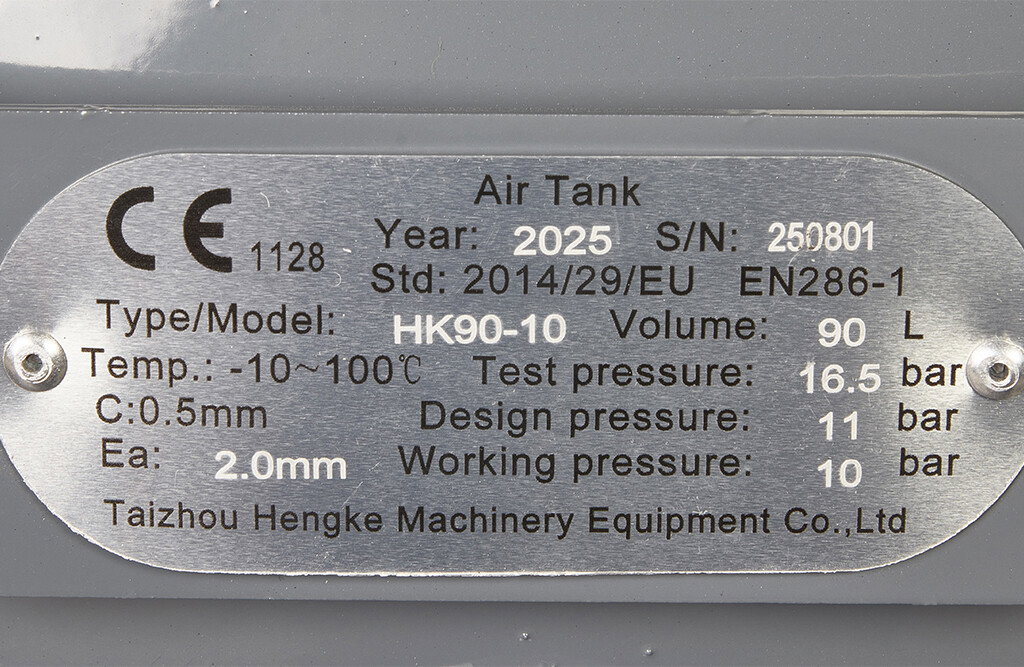 Industriekompressor 5 PS Doppeltank 10 bar 180 liter