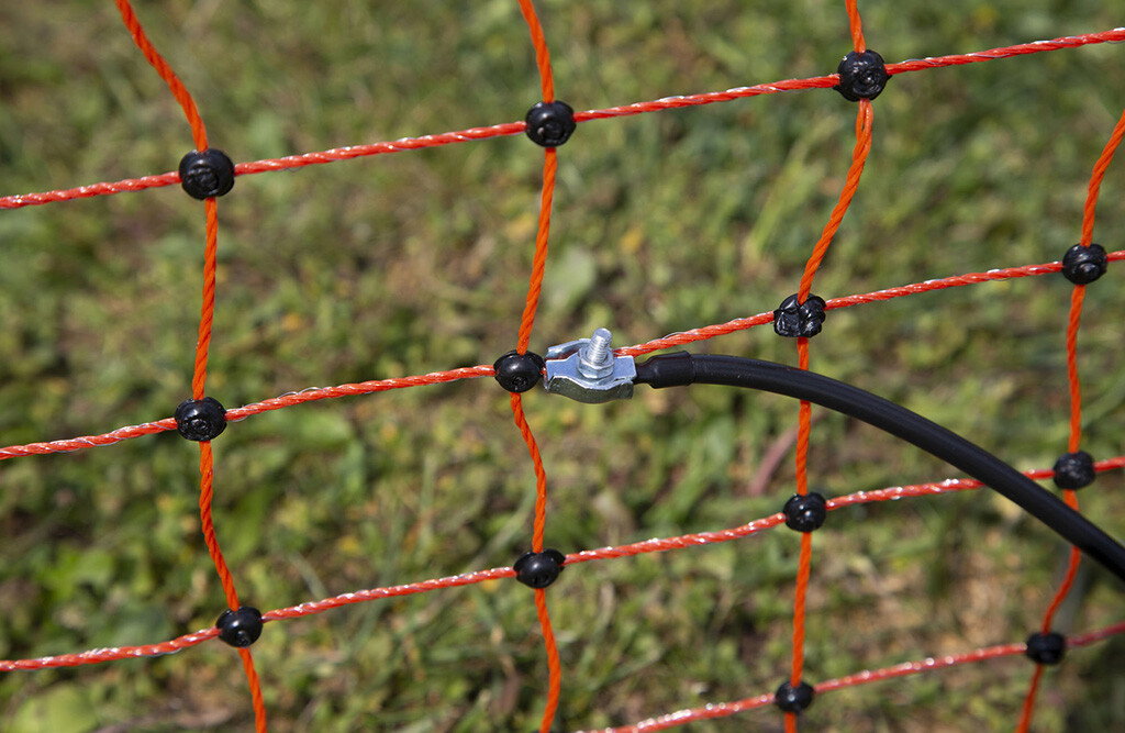 Tür für Elektrozaunnetze
