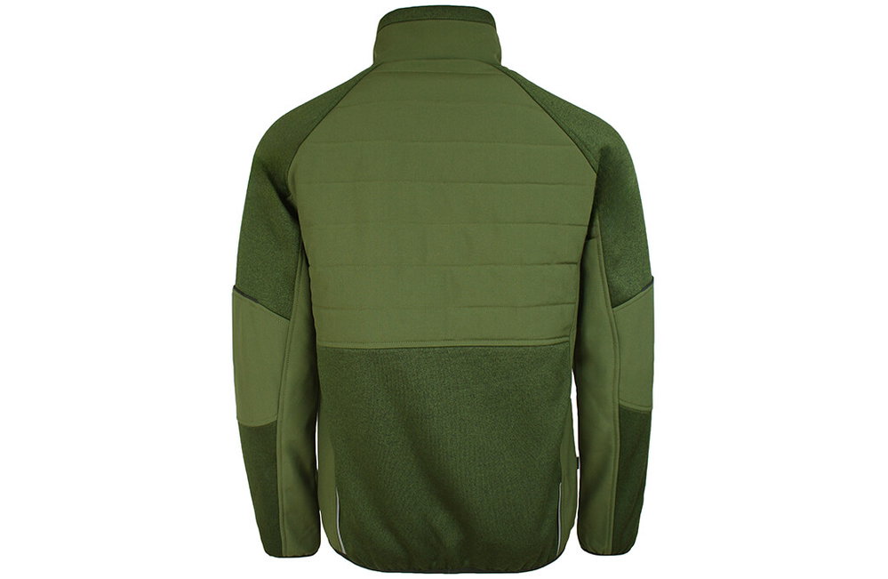 Lyngsøe Strickjacke mit Softshell grün Größe 5XL