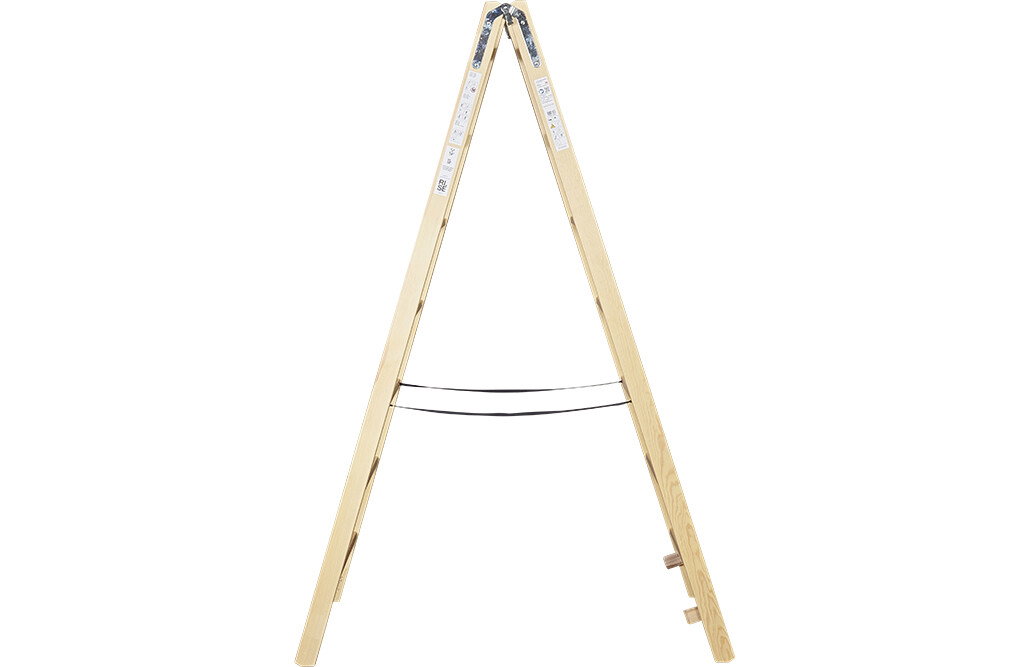 Wiener Leiter mit 5 Sprossen, Holz