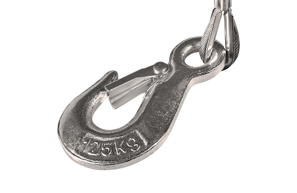 Elektirsche Seilwinde, 125 / 250 kg - Funkfernbedienung