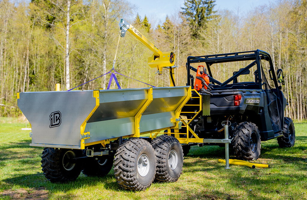 Lademulde für Rückewagen IB1200, 212,5x110x68,5cm