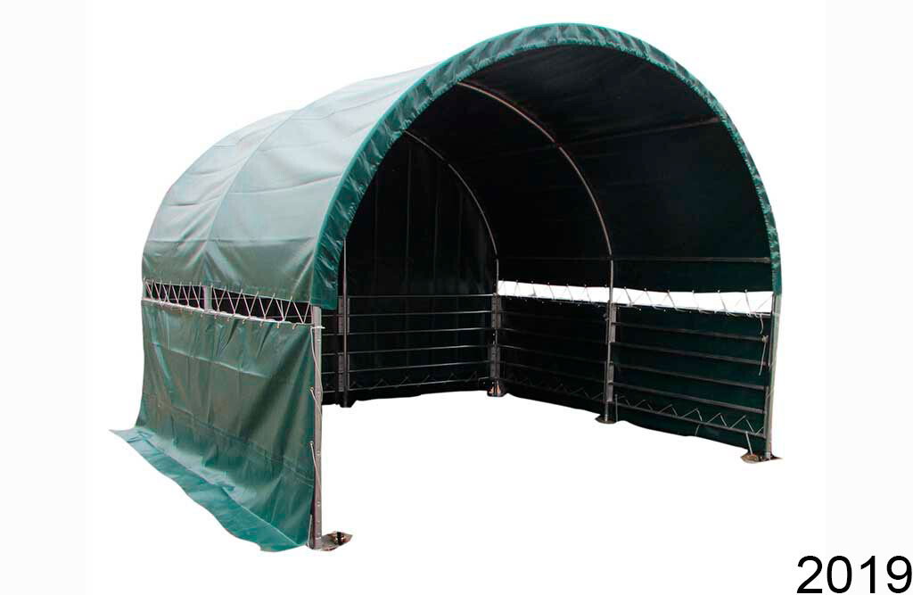 PVC-Seitenplanen-Set 610 g/m², für Weidezelt 4x4 m  