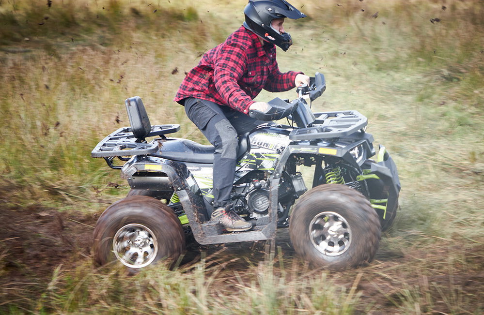 Quad ATV Hunter 200, inkl. Montage