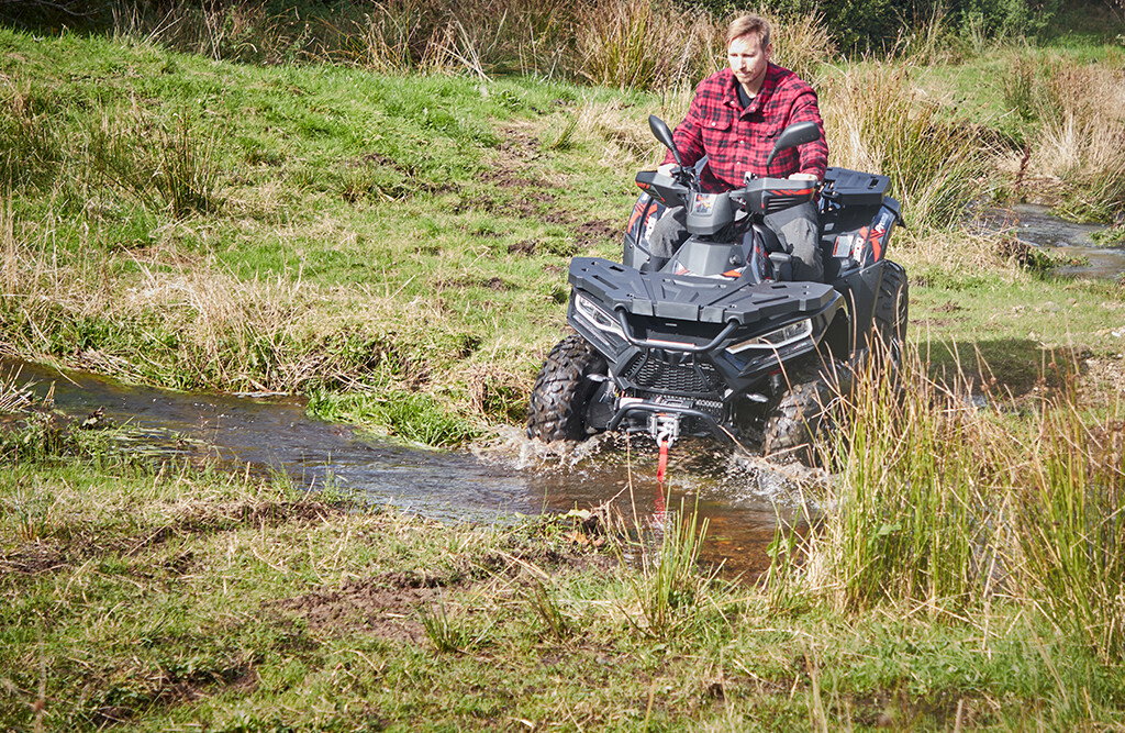 Linhai Promax Quad 500-2D EFI 4x4, T3b Straßenzulassung