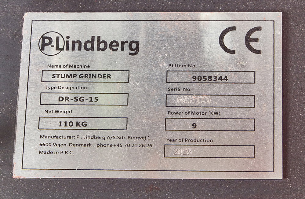 Stubbenfräse 15 PS, Baumstumpffräse Benzinmotor | ARUKU