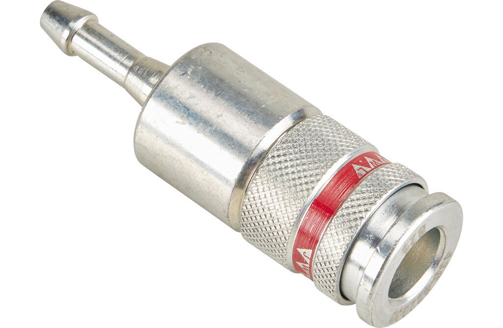 JWL Euro-Kupplung 1/4" mit Schlauchanschluss
