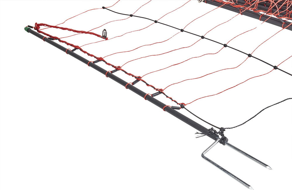 50m TitanNet für Schafe 90cm, 14x Pfähle, Doppelspitze