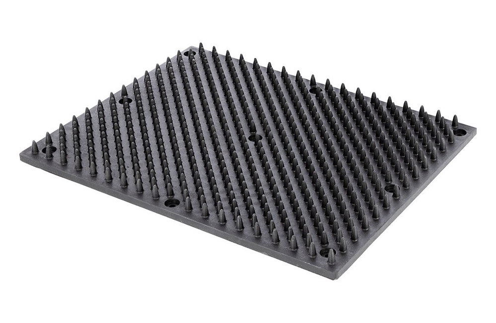 Kerbl Kratzmatte 60x40 cm für Rinder, Kühe, Pferde