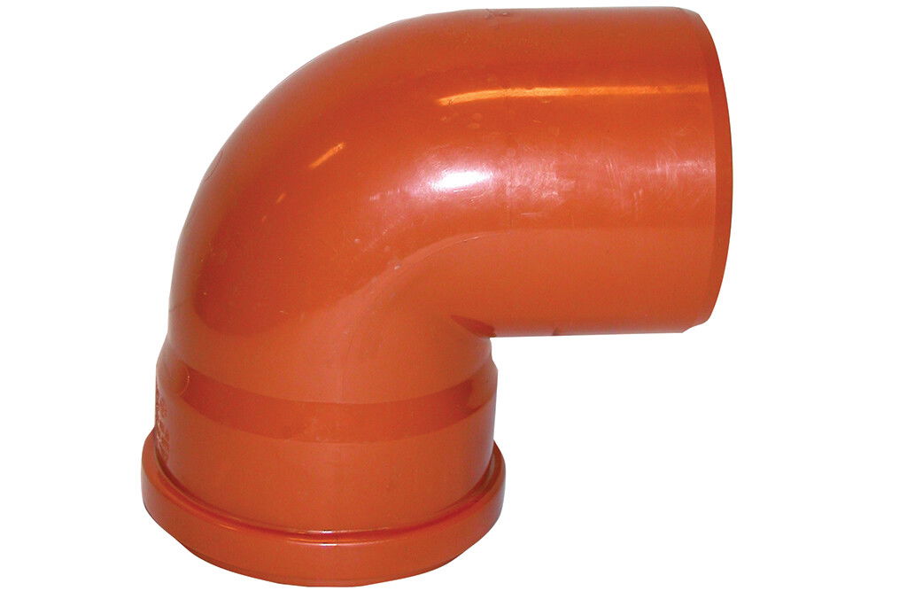 Biegungsrohr, 87 Grad - 160 mm
