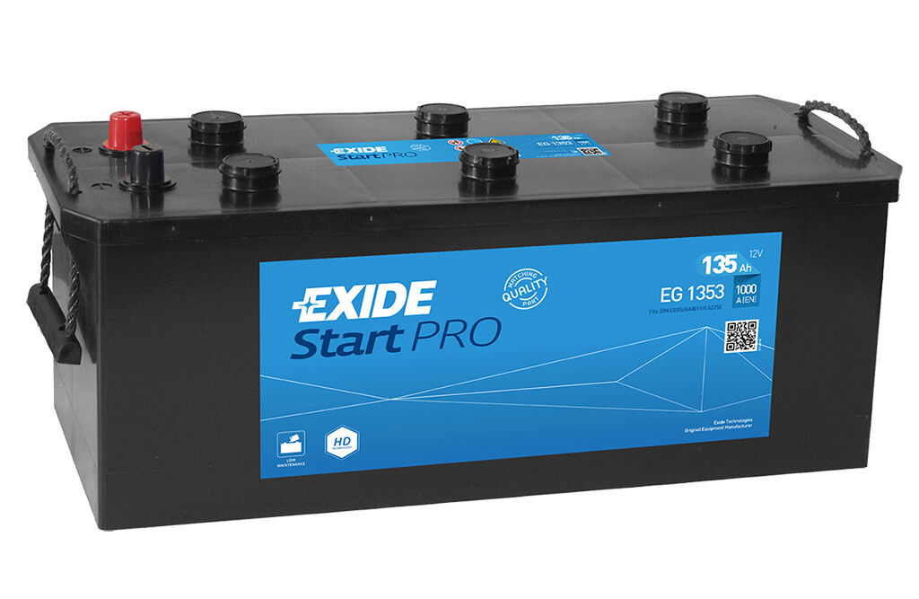Exide Start PRO Traktorbatterie EG 1353, 12V 135Ah