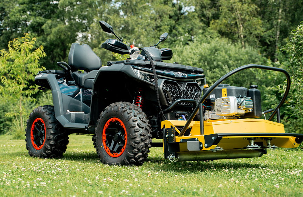 ATV-Frontmäher für Gestrüpp, 120 cm, 10,5 PS | Iron Baltic