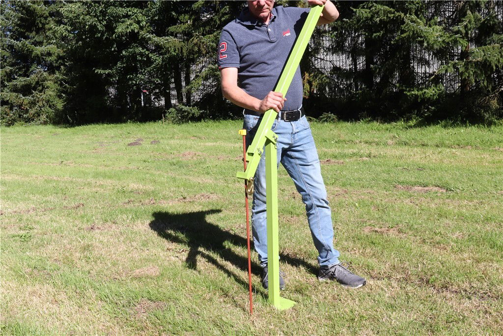 Pfostenzieher Pfahlzieher mit 120cm Kette