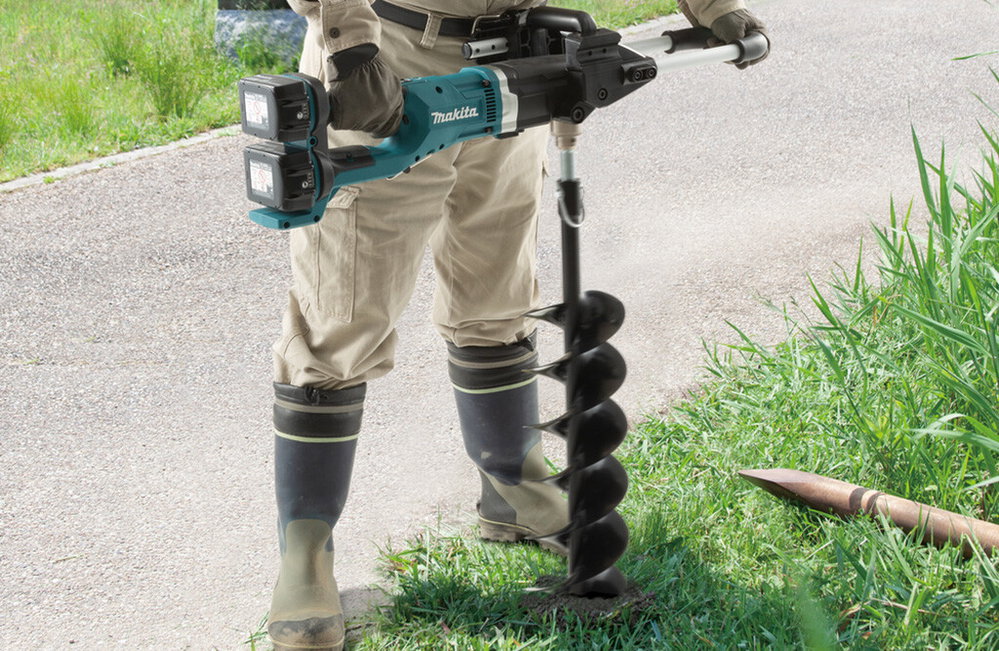 Makita Akku-Erdbohrer 2x18V, DDG460ZX7